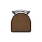 Holland Bar Stool Co 30" Swivel Bar Stool, Pewter Finish, Rein Thatch Seat 82030PW026 - alternate 4